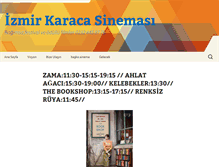 Tablet Screenshot of karacasinemasi.com